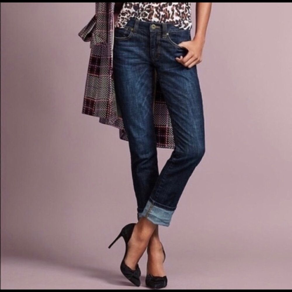 CAbi Lou Lou Straight Leg Jeans style 334 sz 4 EUC